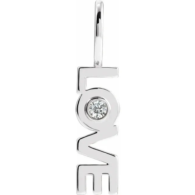 Diamond Love Necklace