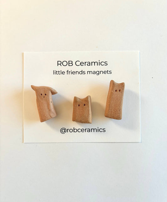 Ceramic Magnets - Little Friends