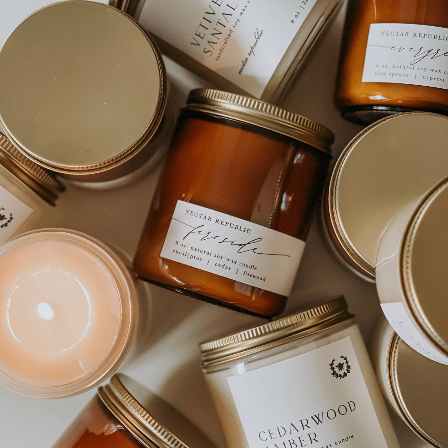 Chai Tea : Tin Soy Candle
