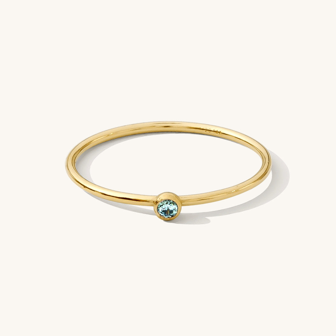 Birthstone Stacking Ring
