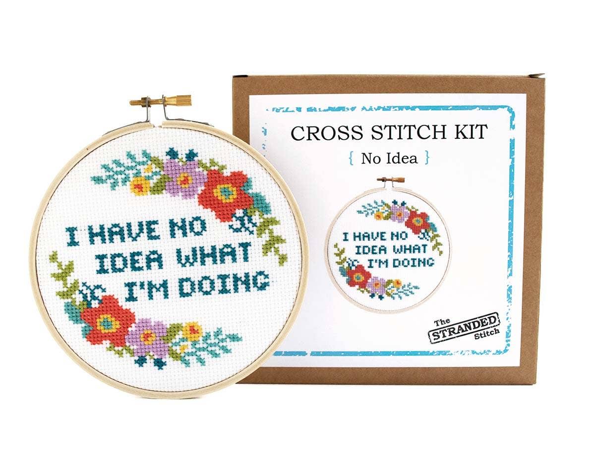 No Idea Cross Stitch Kit