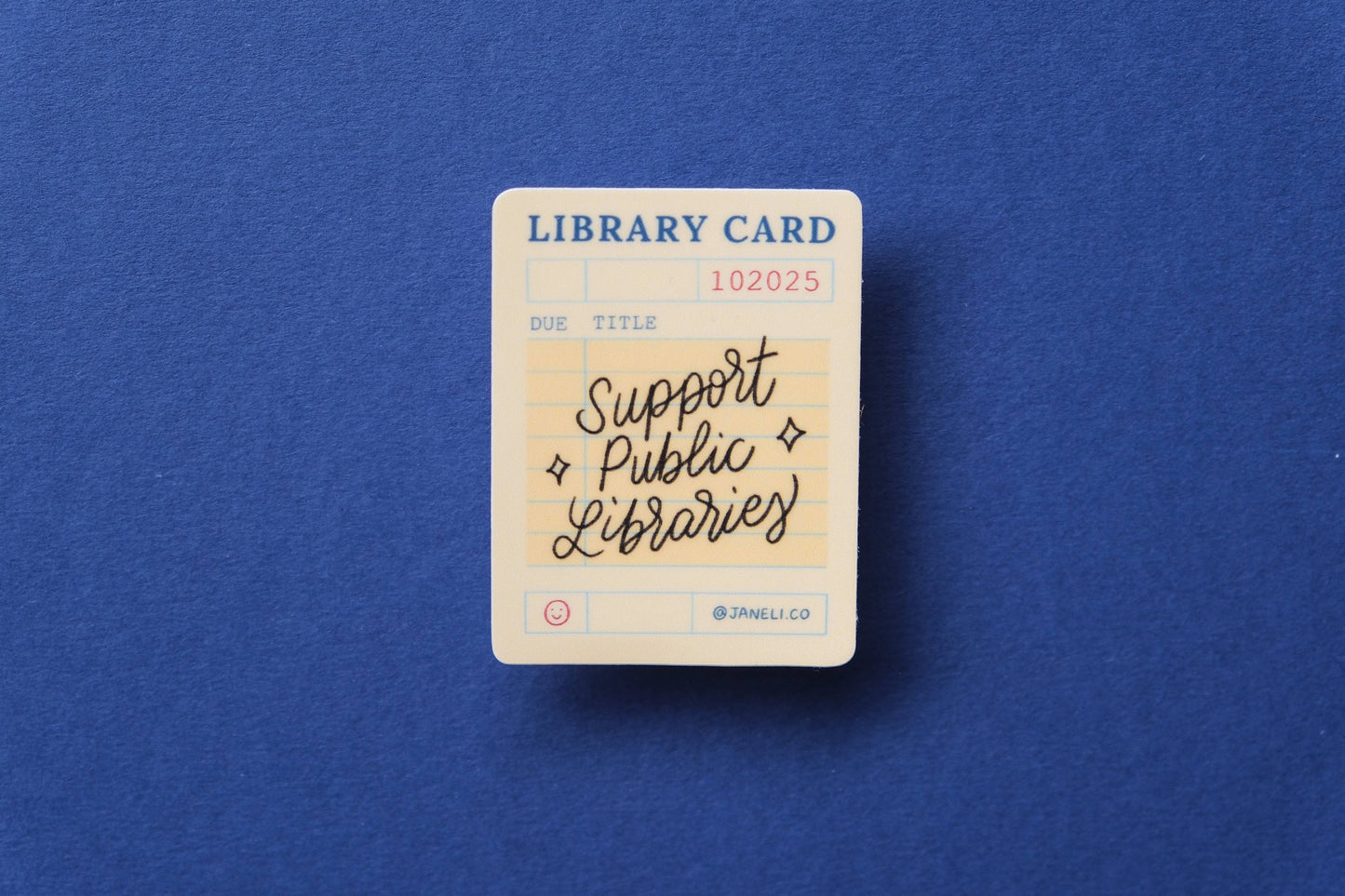 Support Public Libraries Sticker