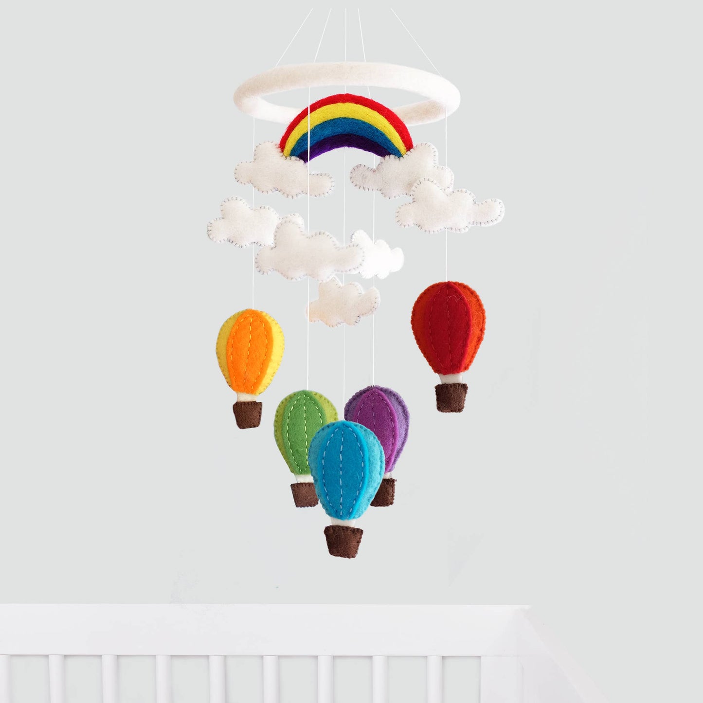 Baby Mobile - Nursery Décor - Hot Air Balloon