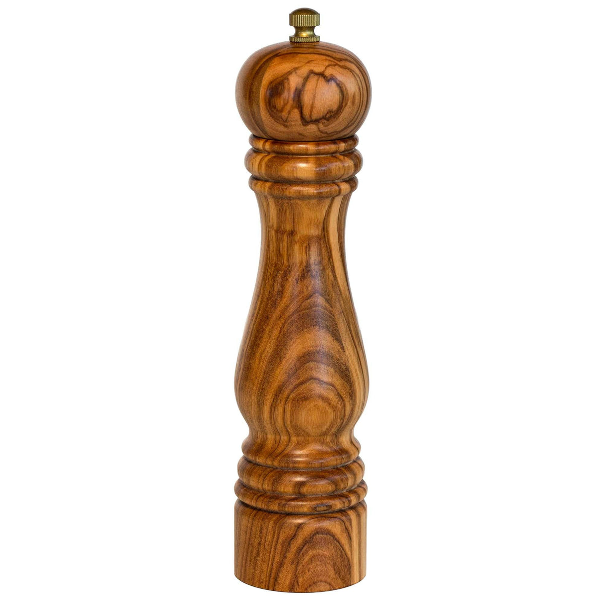 Rock & Branch® Olive Wood Refillable Pepper Grinder, 8-1/4"