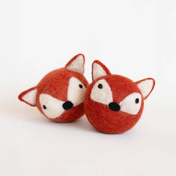 FOX BEASTBALL Wool Dog Toy