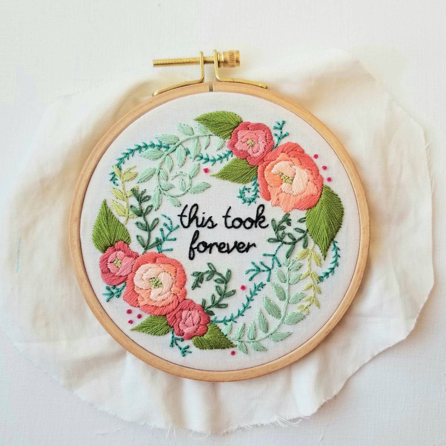This Took Forever - Beginner Embroidery Kit