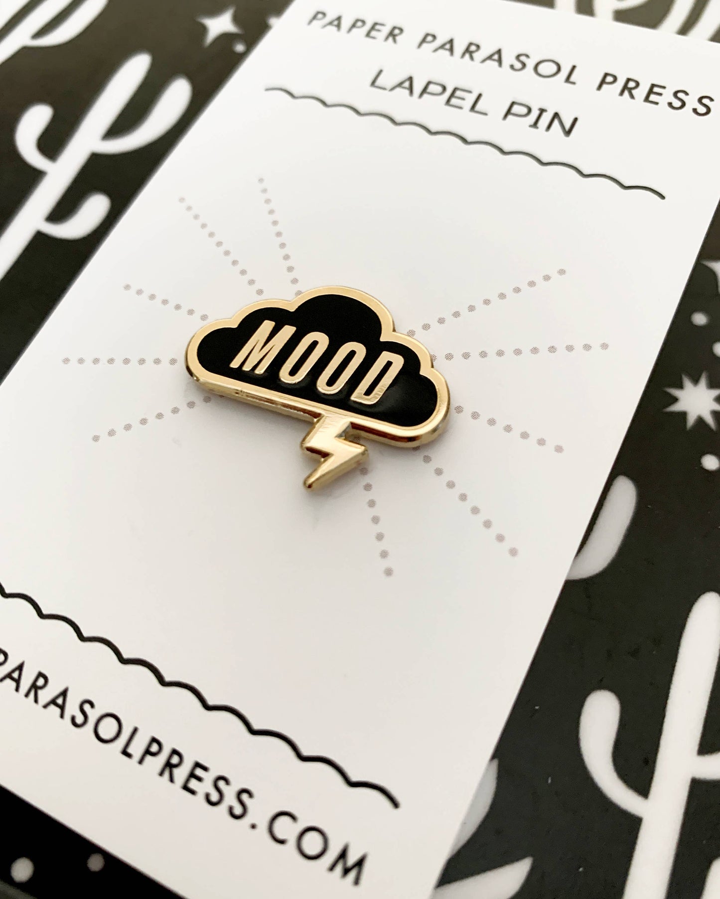 Mood Enamel Pin