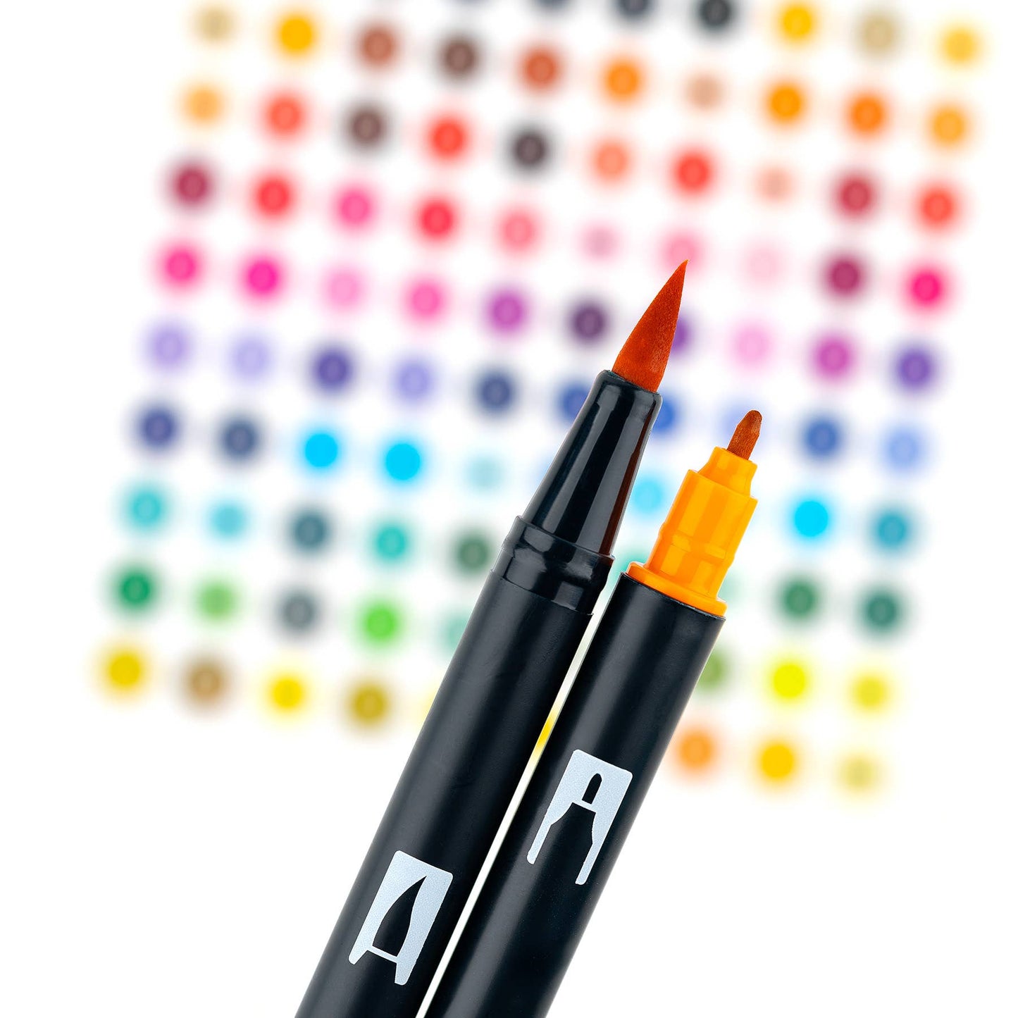 Dual Brush Pen Art Markers, Happy Hour, 6-Pack