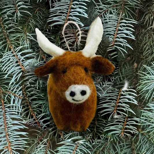 Highland Cow Ornament