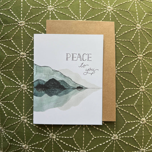 Peace to You Card
