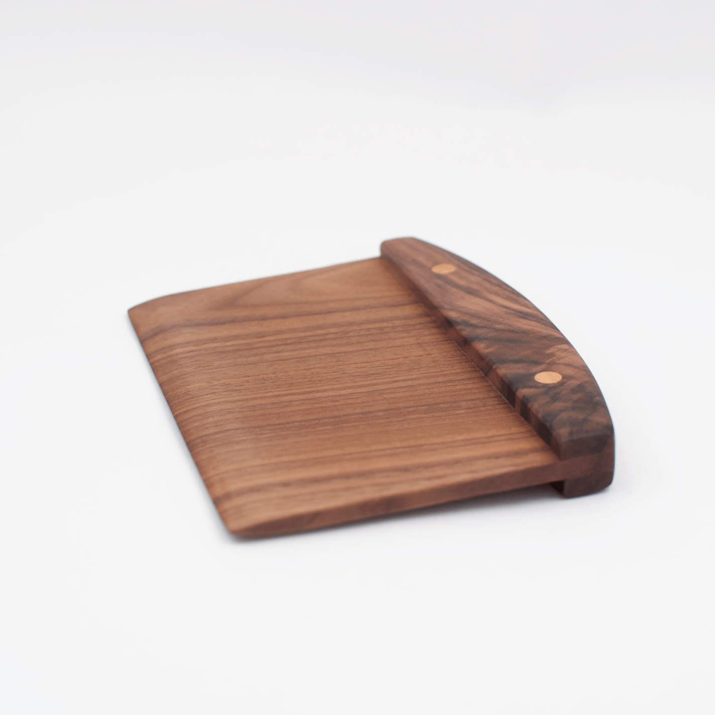 Walnut Wood Bench Scraper - Wooden Dough Scraper