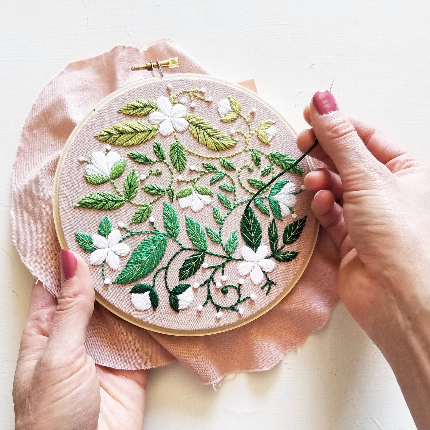 Blissful Blooms - Embroidery Kit