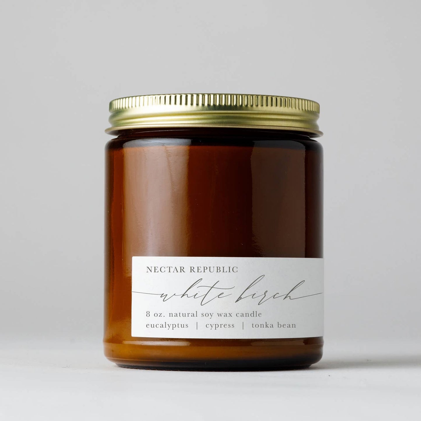 White Birch : Tin Soy Candle