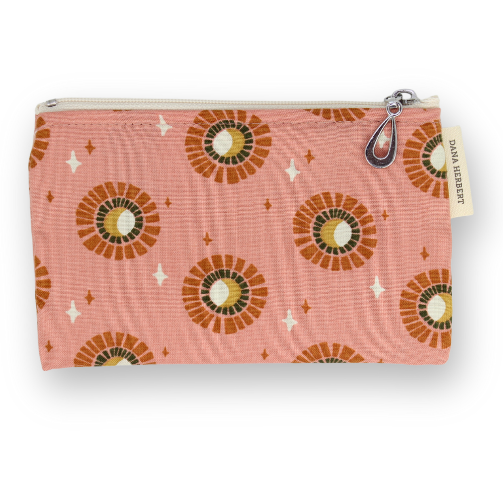 The Coin Purse | Small Zip Pouch | Cotton