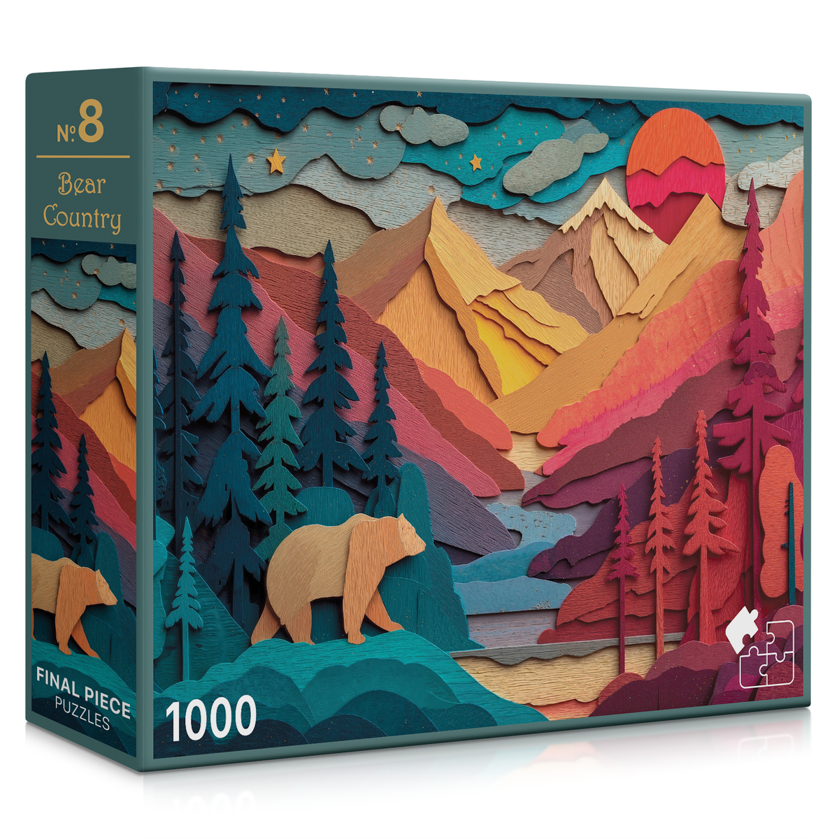 No. 8 - Bear Country - 1000 Piece