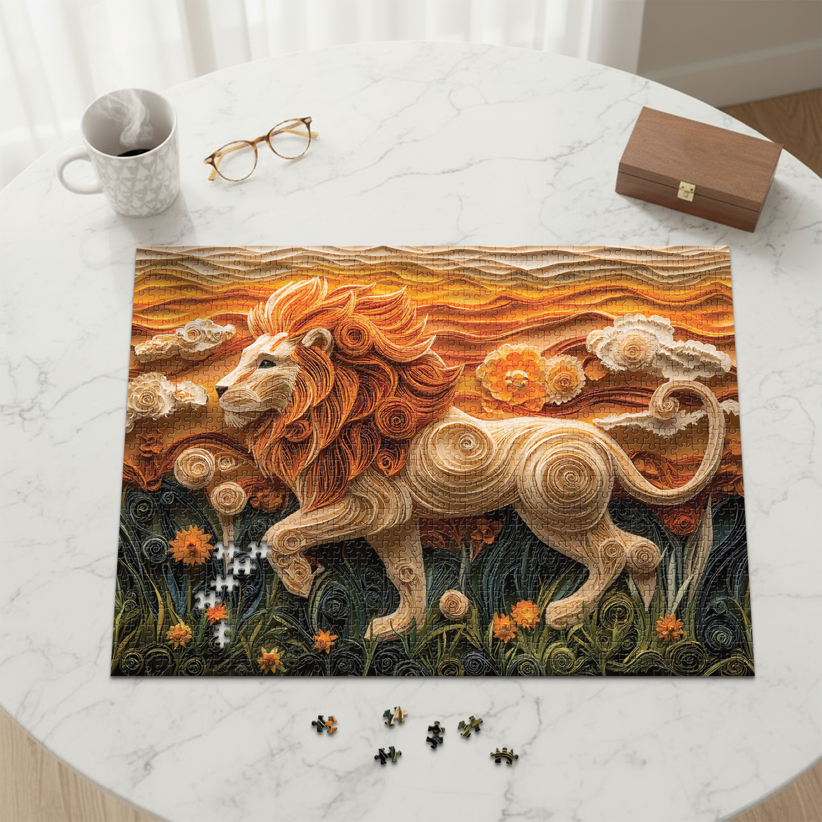 No. 1 - Golden Lion - 1000 Piece
