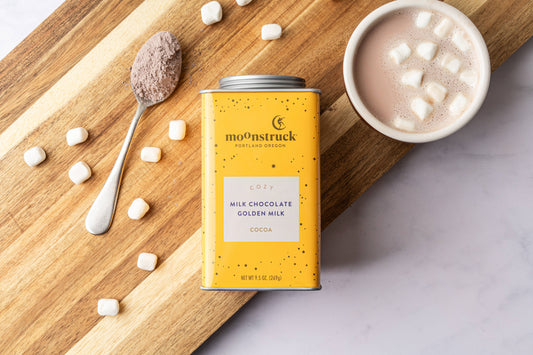 Cozy: Golden Milk Chocolate Hot Cocoa Tin
