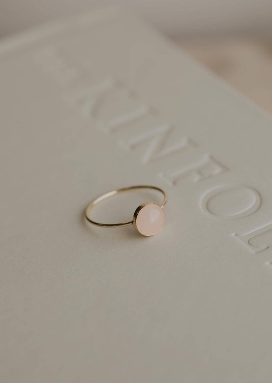 Rose Quartz Ring