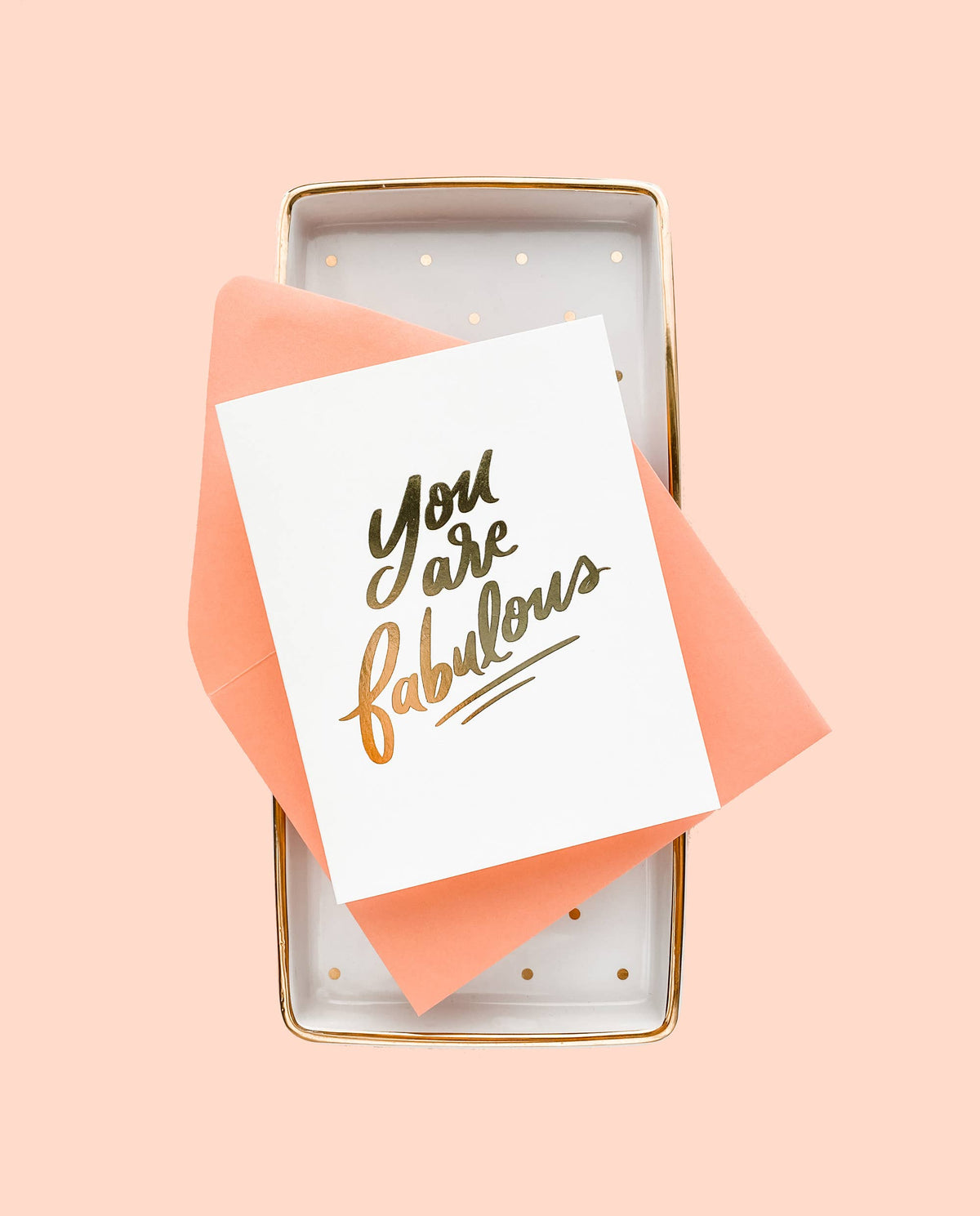 Fabulous - Foil Friendship Card