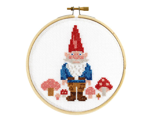 Gnome - Cross Stitch Kit 