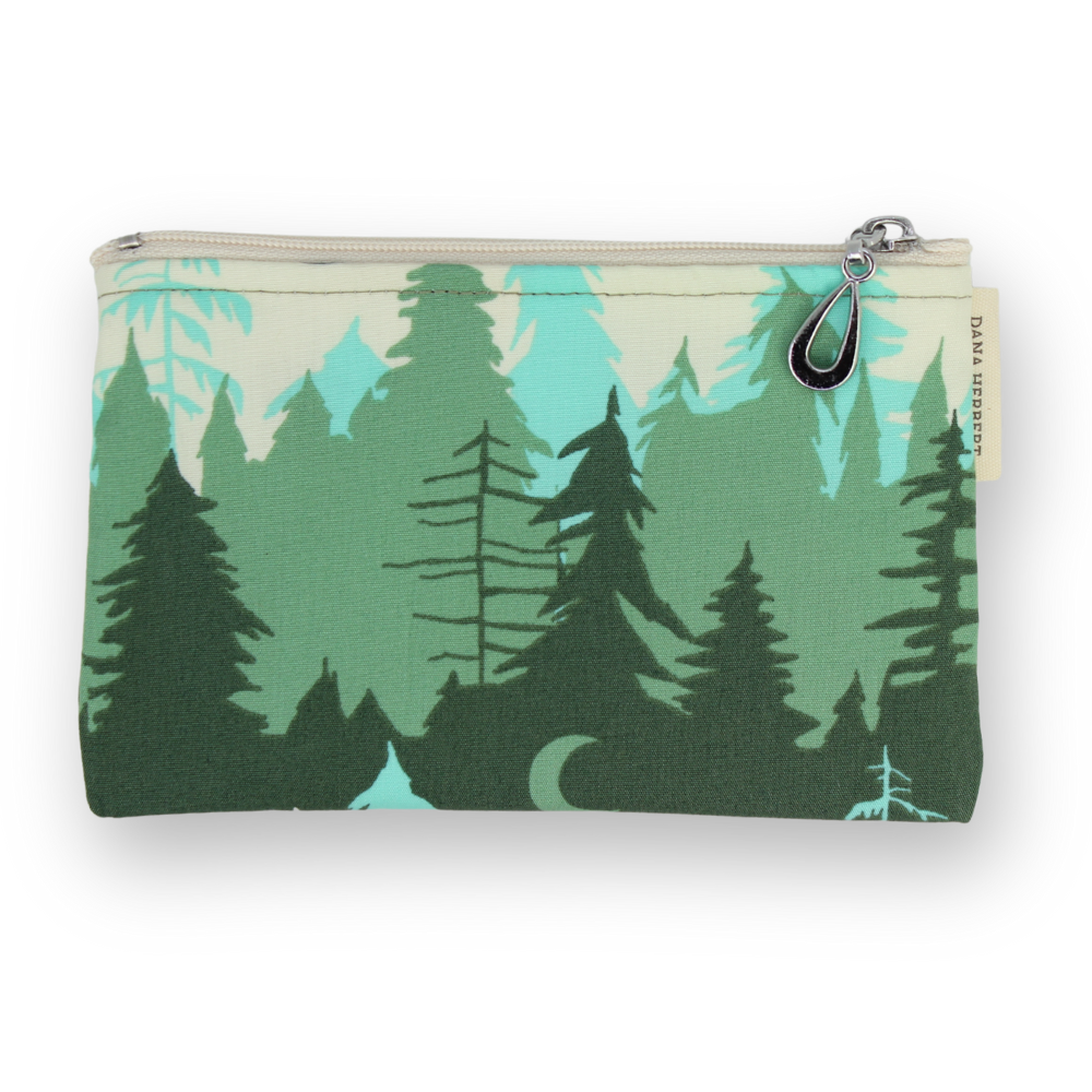 The Coin Purse | Small Zip Pouch | Cotton