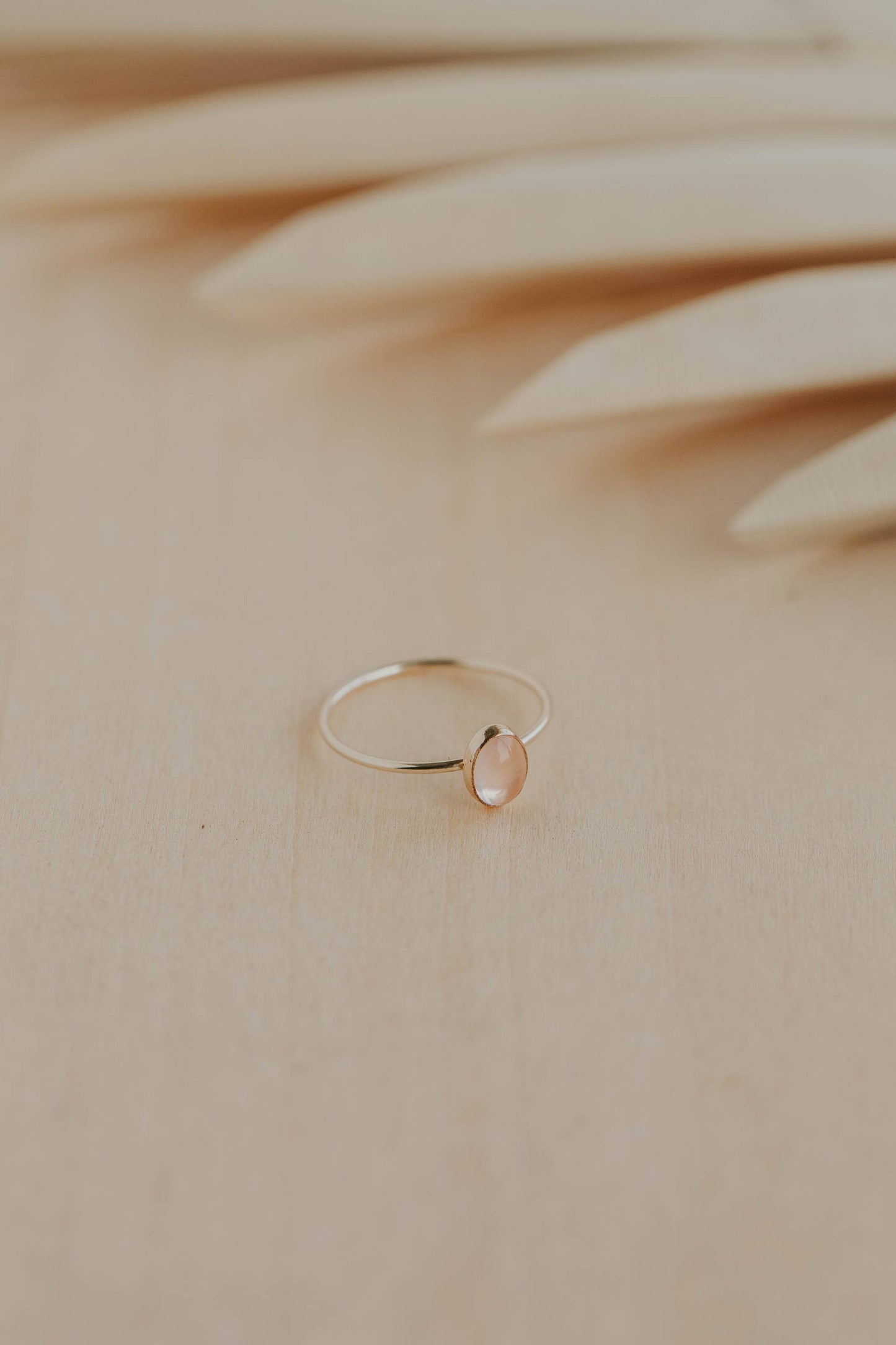 Rose Quartz Ring