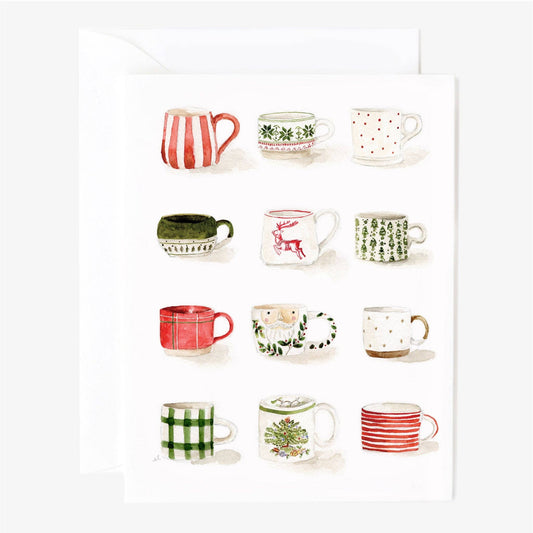 Christmas Mugs Card