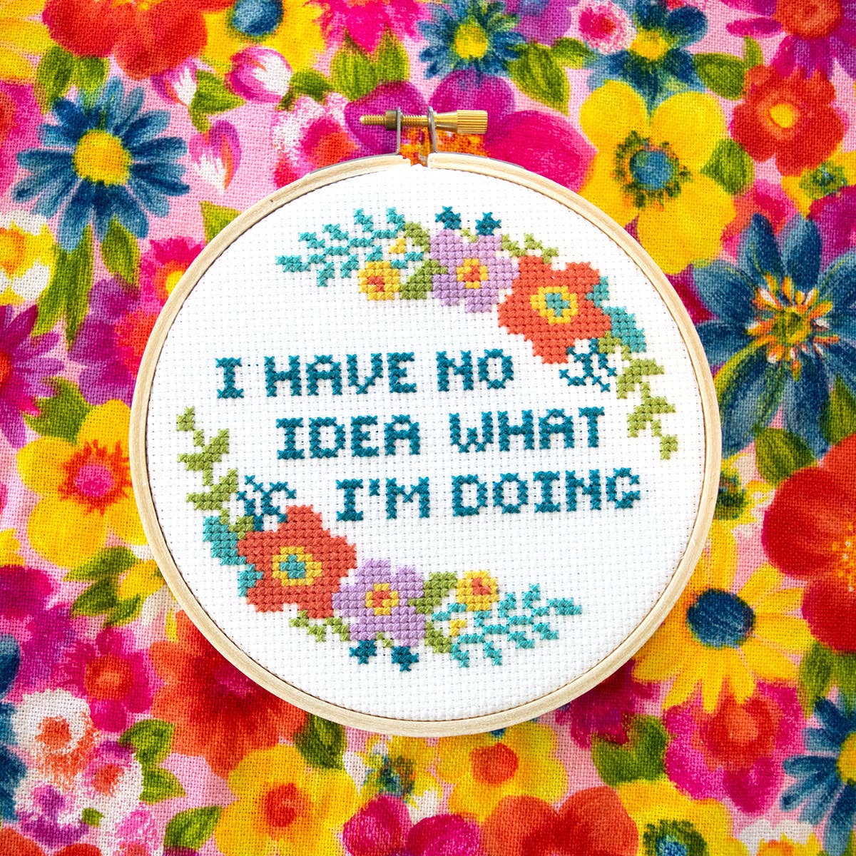 No Idea Cross Stitch Kit