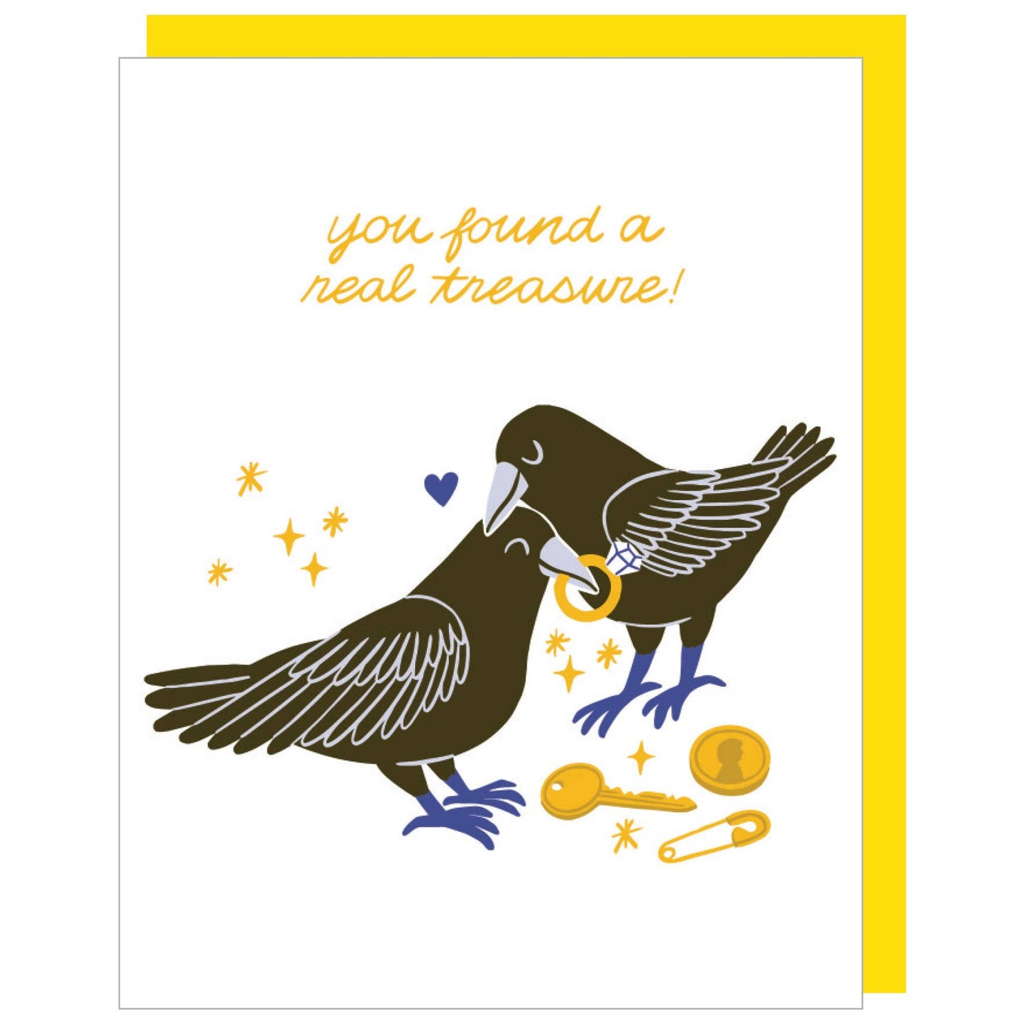 Crows Engagement Card