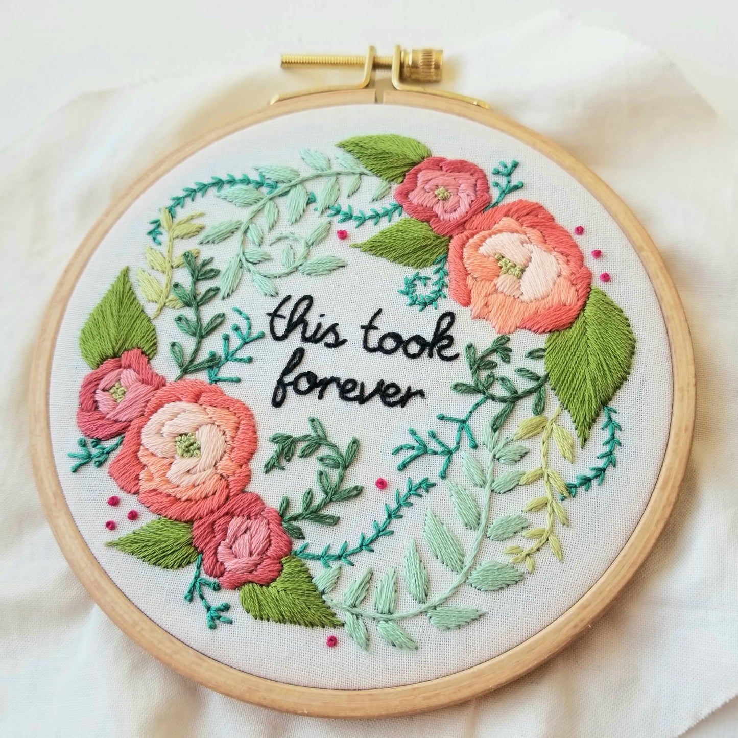 This Took Forever - Beginner Embroidery Kit