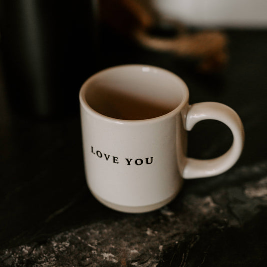 Love You - Stoneware Coffee Mug