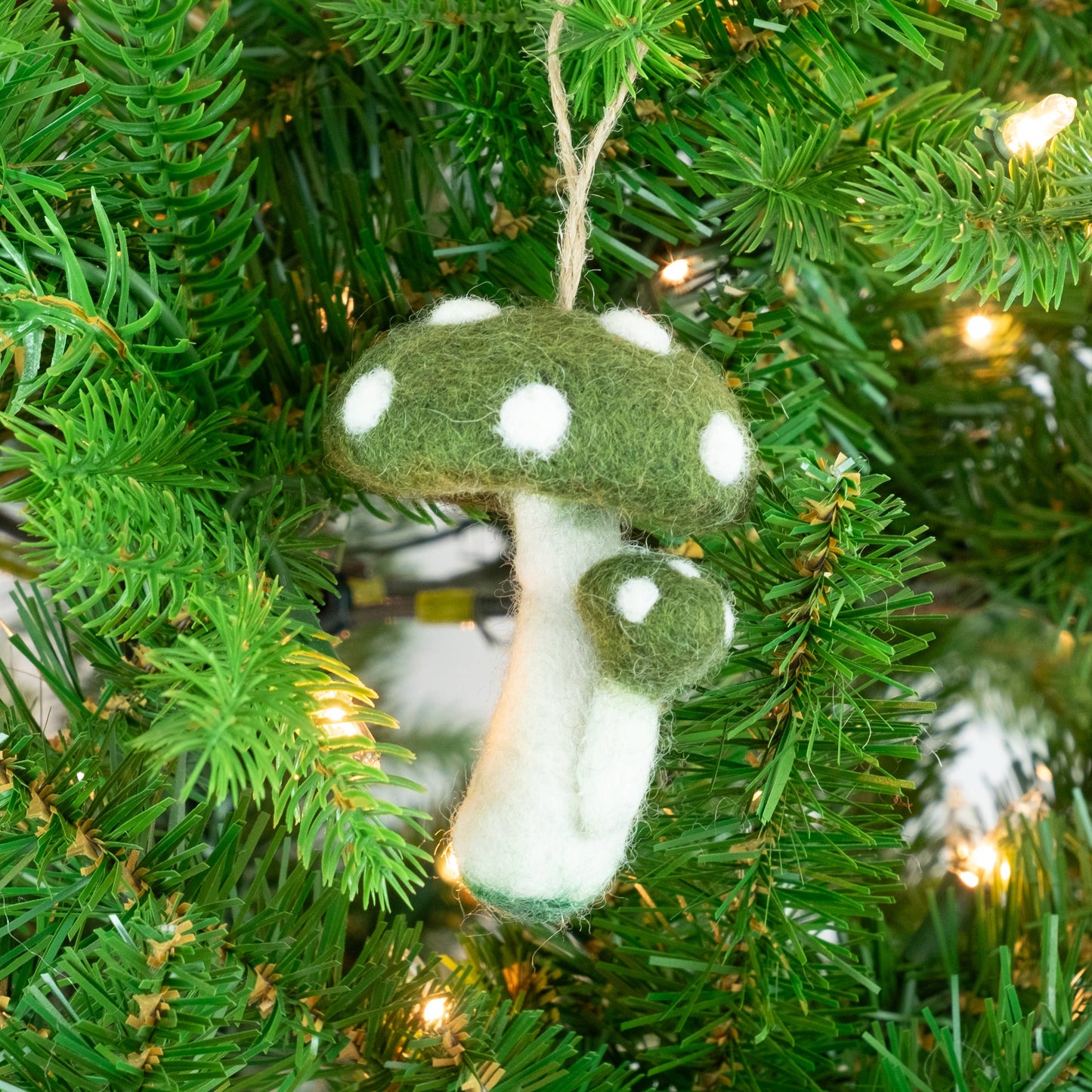Ornament - Felt Mushrooms