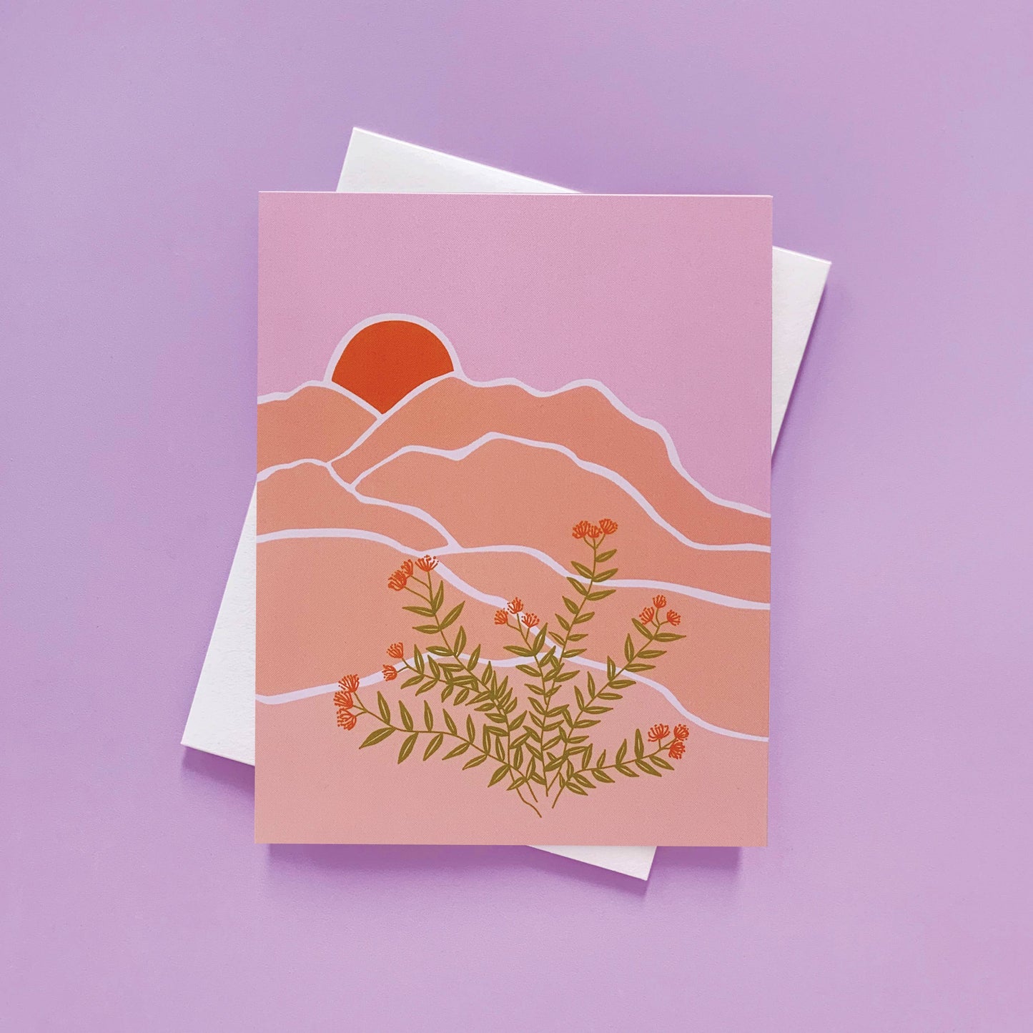Desert Scene - Blank Everyday Card