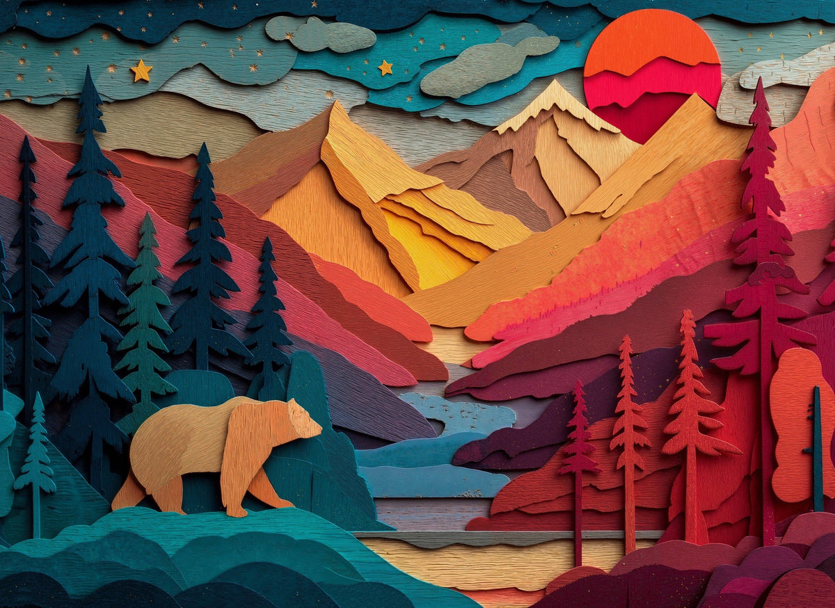 No. 8 - Bear Country - 1000 Piece