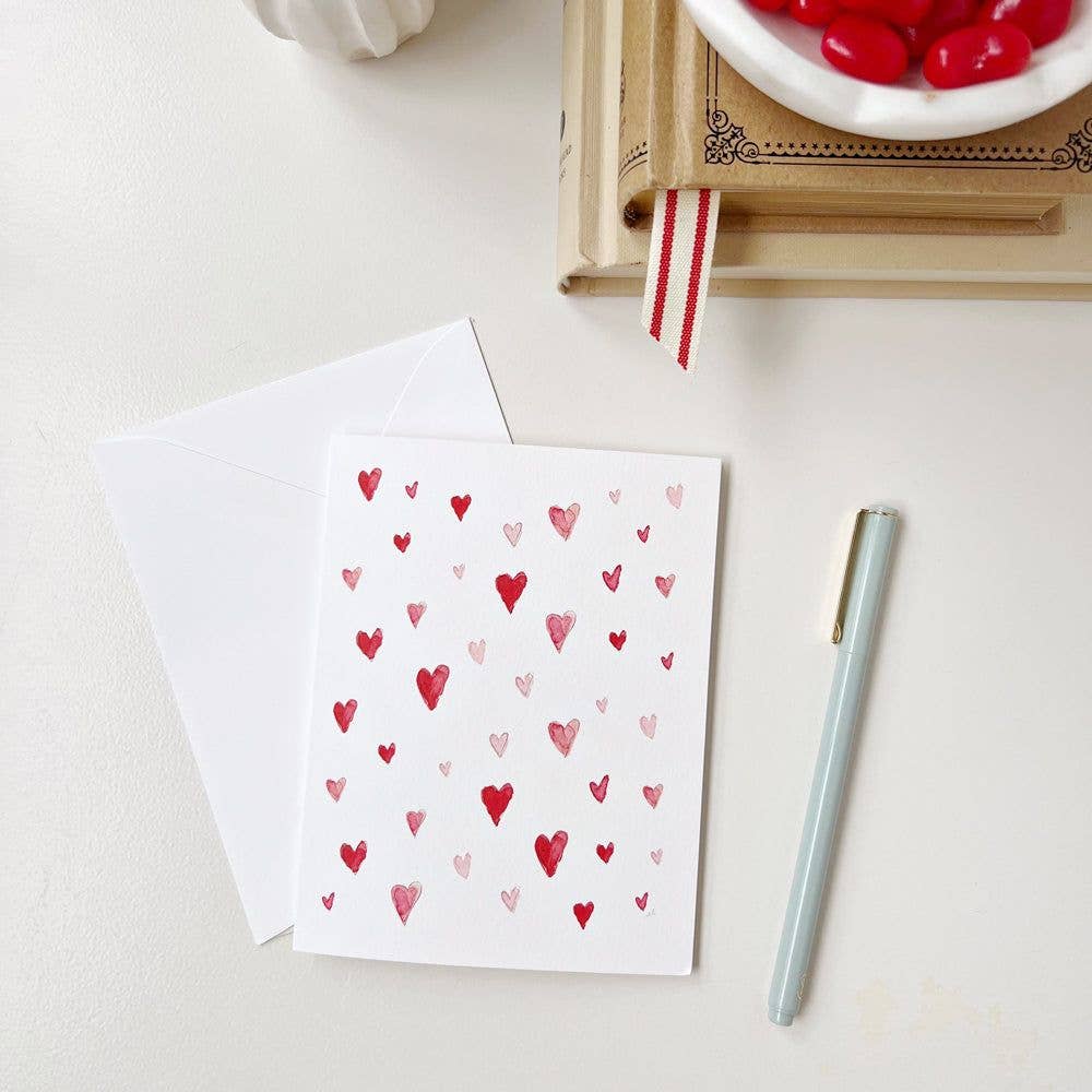 Heart notecards