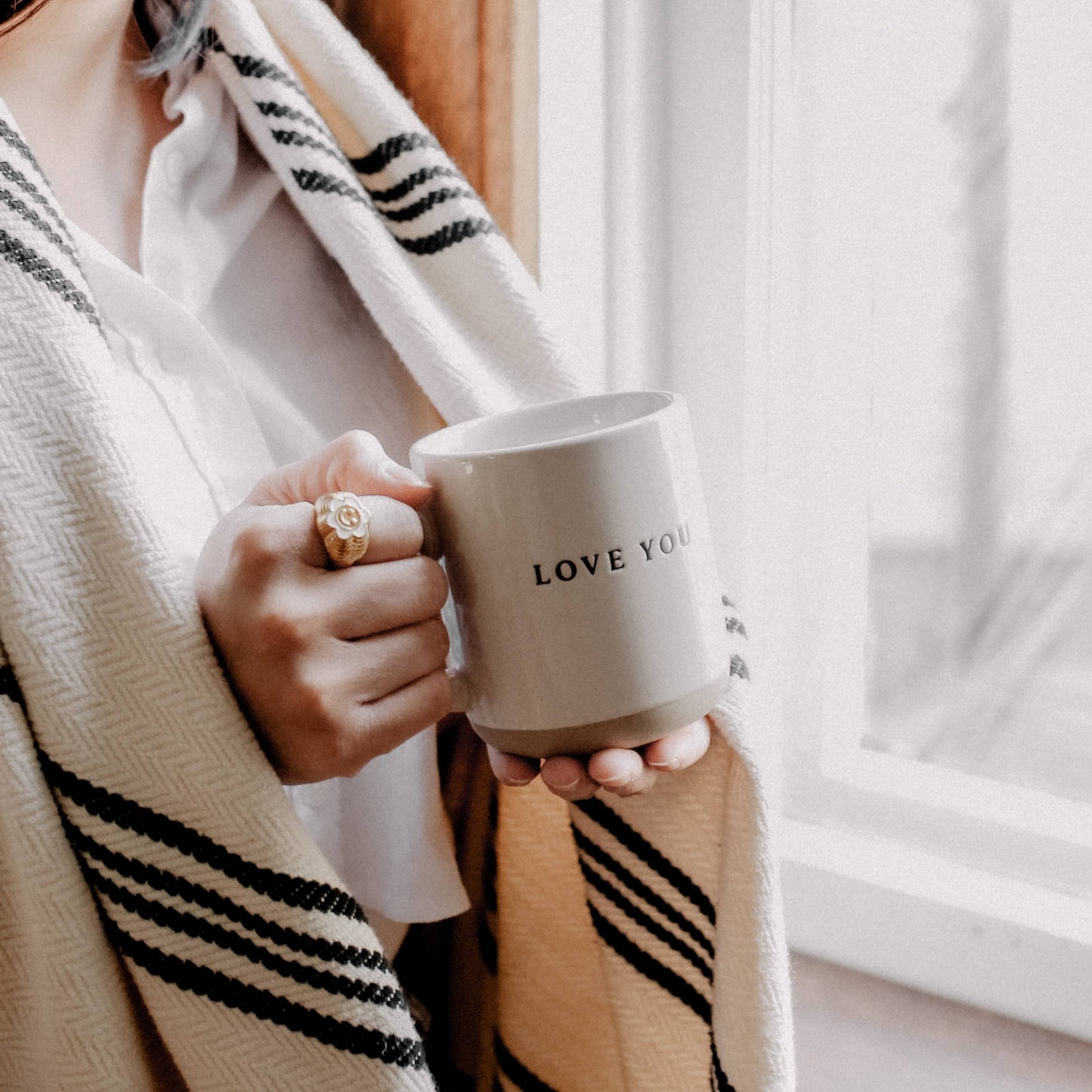 Love You - Stoneware Coffee Mug