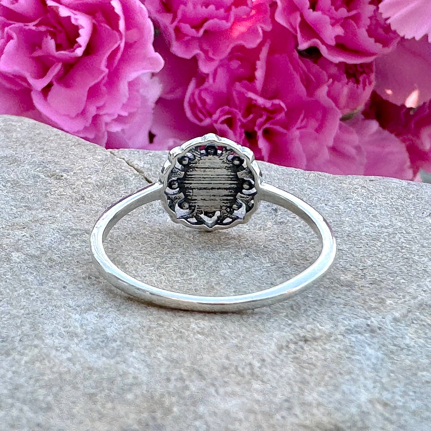 Turquoise Lotus Ring