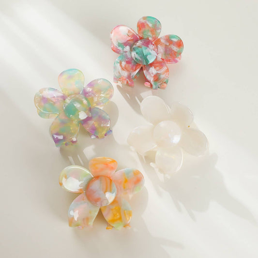 Medium Flower Claw Clip