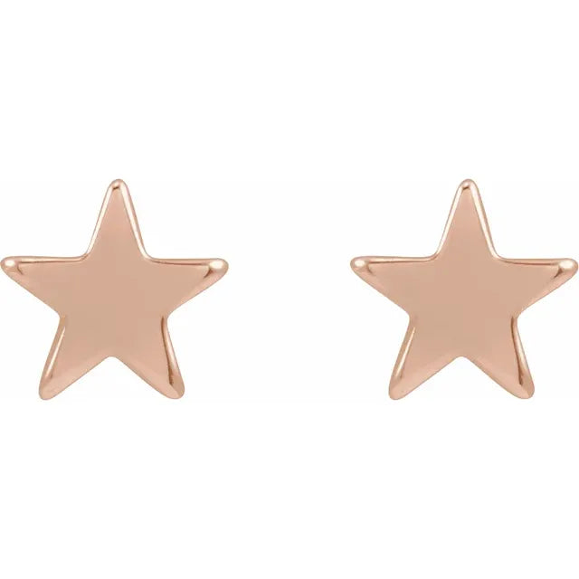 Star Earrings Studs (Single)