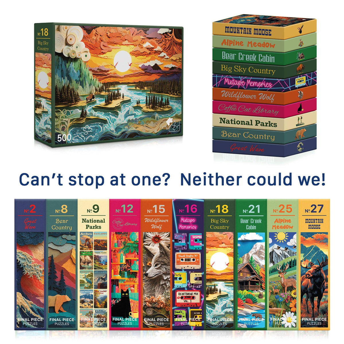No. 18 - Big Sky Country - 1000 Piece