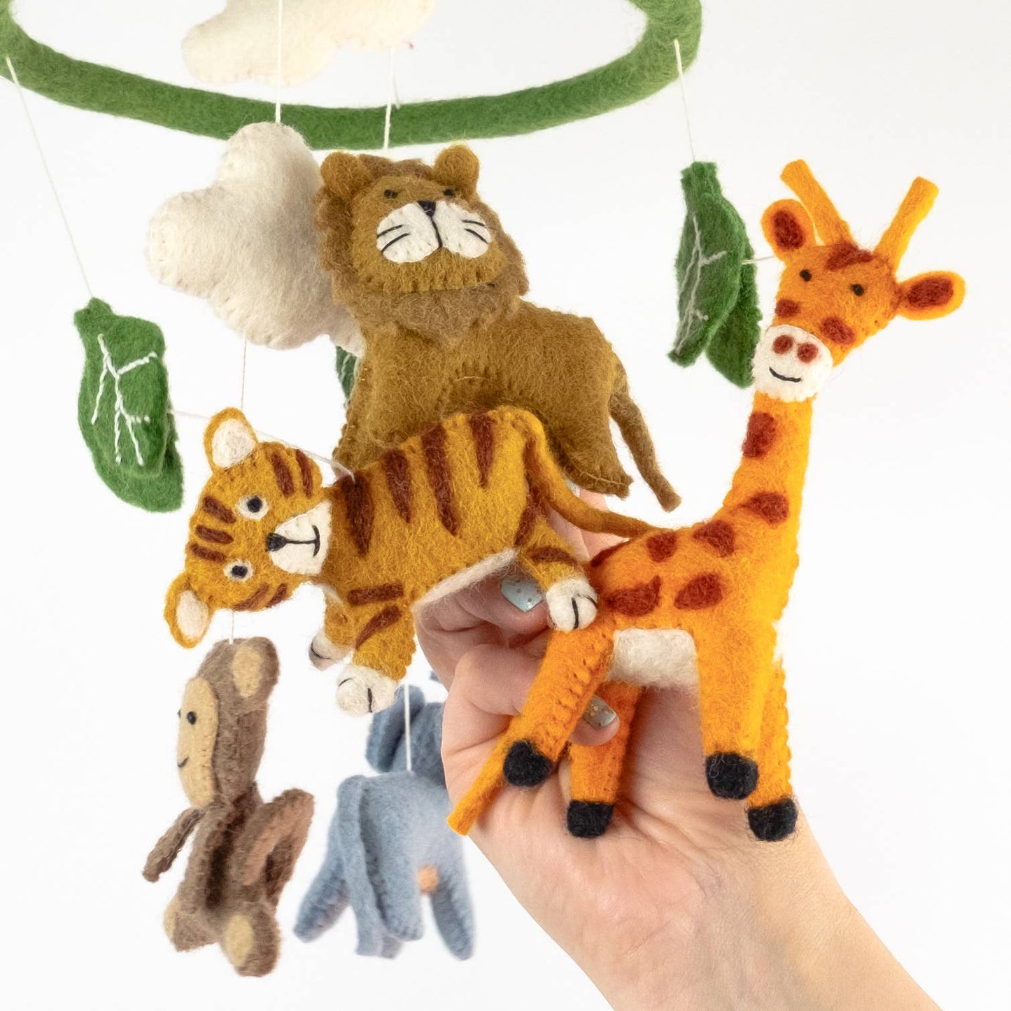 Baby Mobile - Nursery Décor - Baby Jungle Animal
