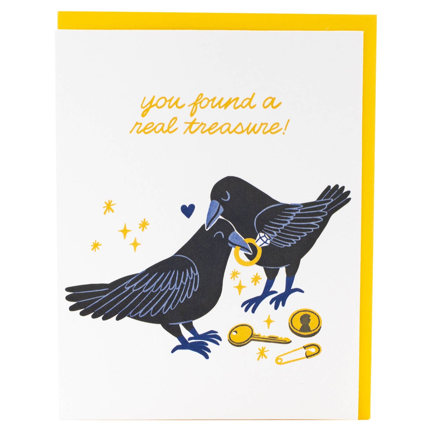 Crows Engagement Card