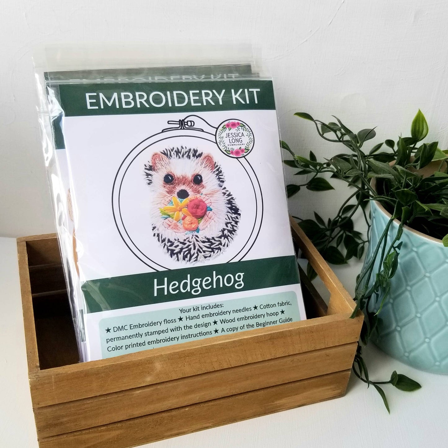 Hedgehog - Embroidery Kit