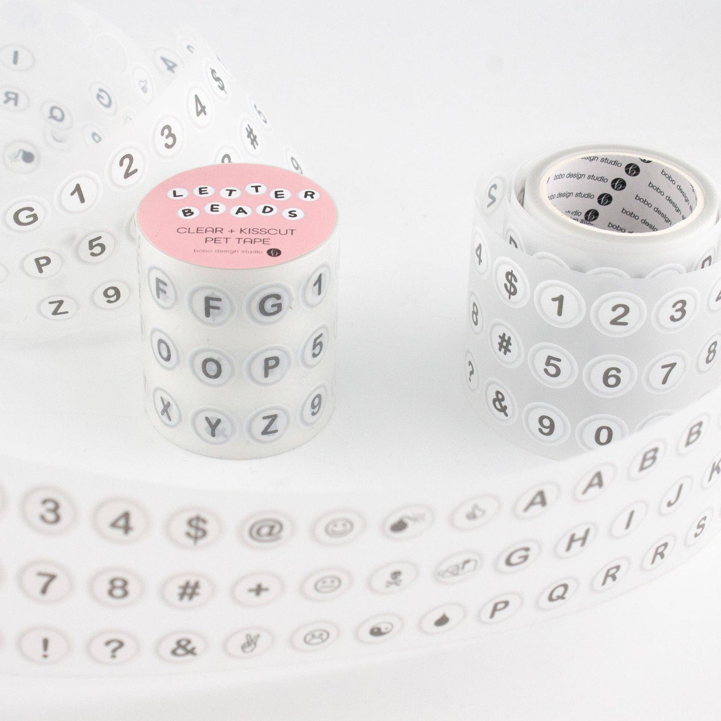 Letter Beads PET Tape - 50mm