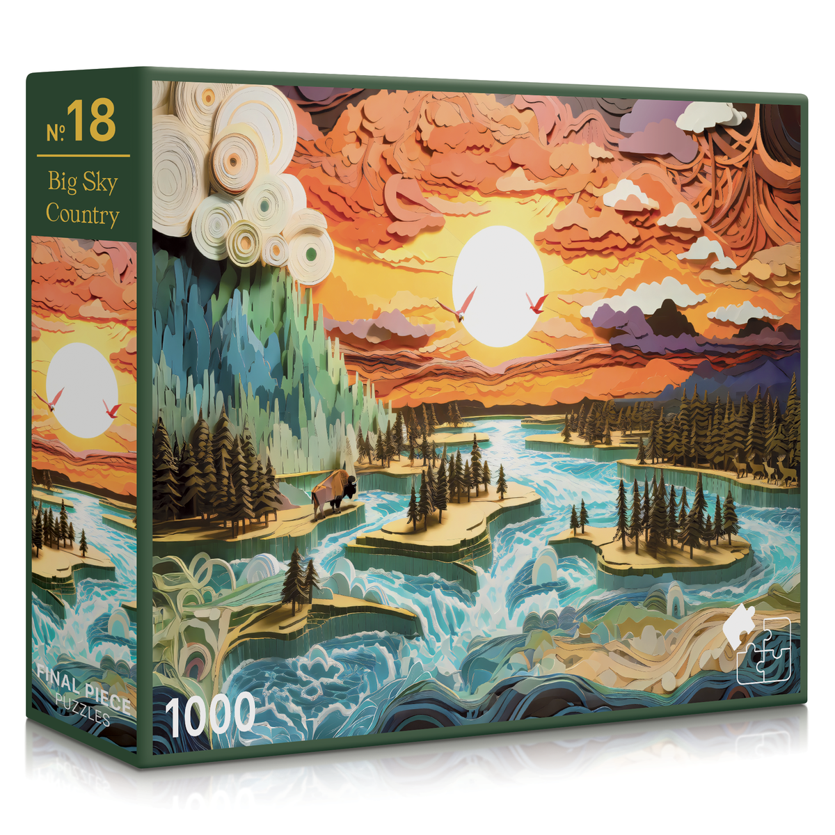 No. 18 - Big Sky Country - 1000 Piece