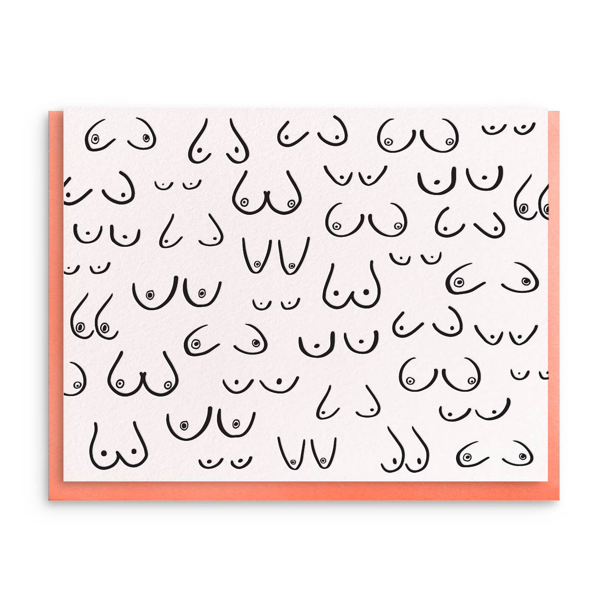 The Girls - Letterpress Everday Card