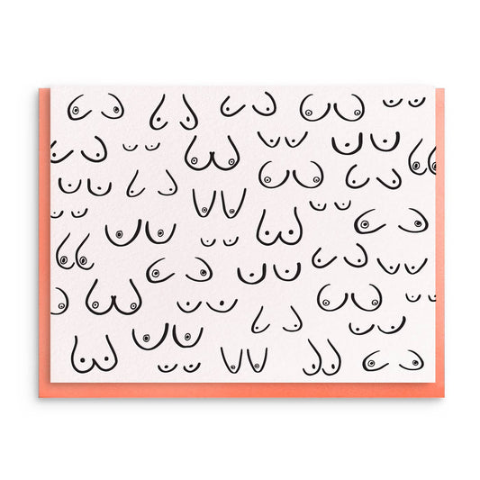 The Girls - Letterpress Everday Card