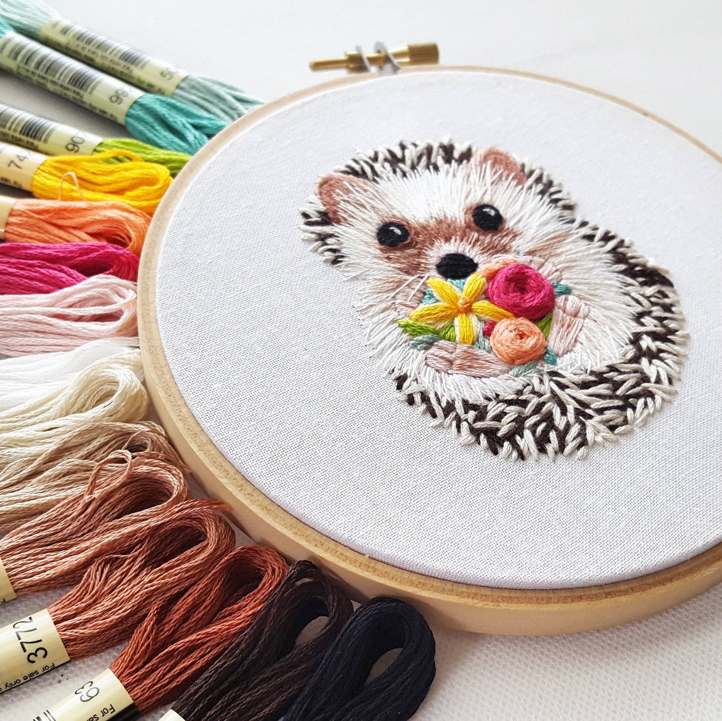 Hedgehog - Embroidery Kit