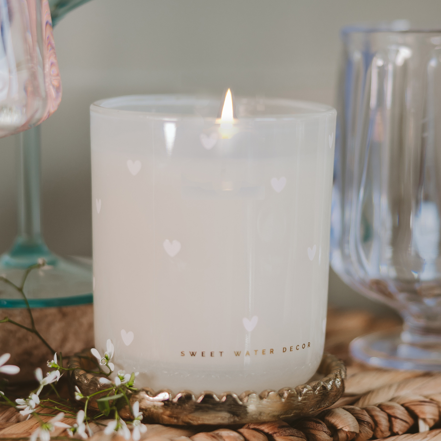 All Over Hearts - Soy Candle