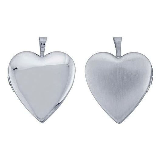 Silver Heart Locket